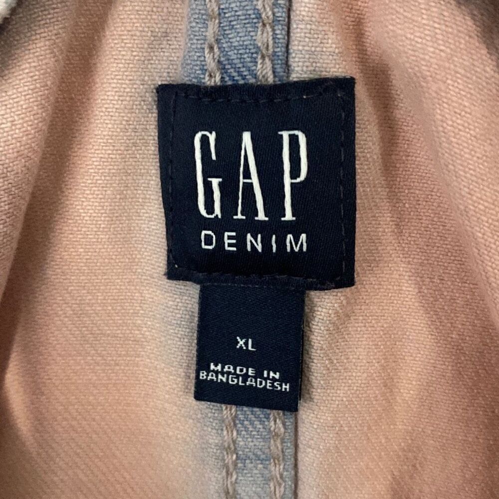 GAP kids girls denim jumper overall dress size XL pink - Picture 3 of 6